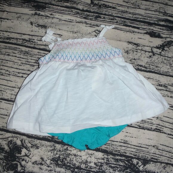 Gymboree Cabana Baby 3-6 Month Top Bloomer Outfit NWT Cactus Butterfly - Picture 2 of 3